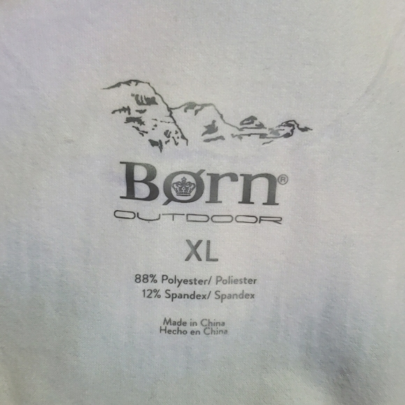 Born Outdoor Half Zip Pullover Warm Layering Hiking,Camping Women's Size XL - Picture 11 of 13